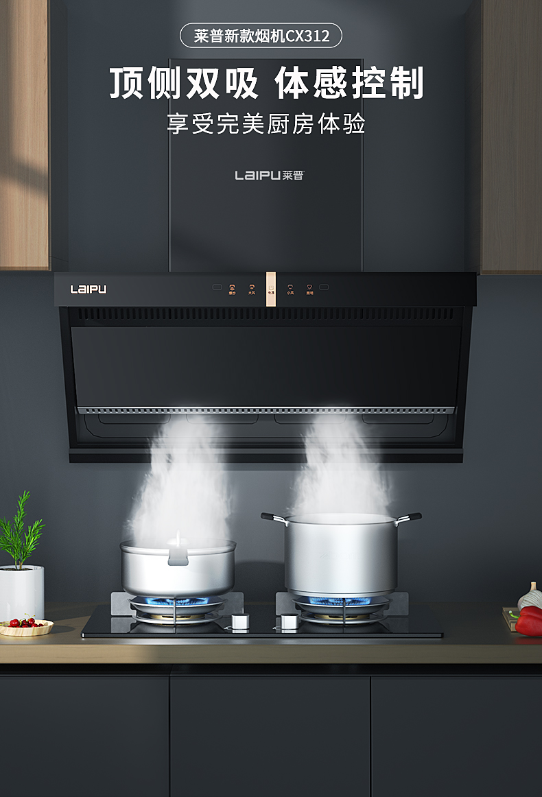 黄瓜视频黄色网站新品煙機CX312 | 頂側雙吸，暢排油煙！